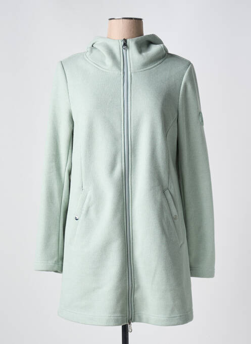 Manteau long vert STREET ONE pour femme