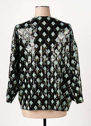 Veste casual coupe droite noir SURKANA femme
