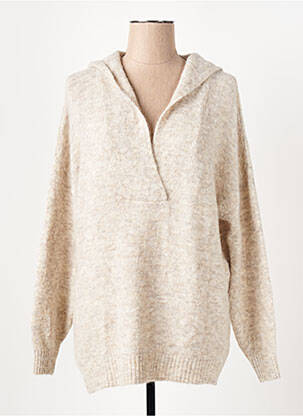 Pull beige EVA KAYAN pour femme