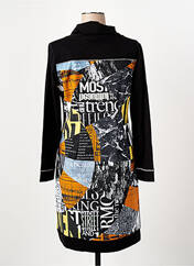 Robe mi-longue orange DOLCEZZA pour femme seconde vue