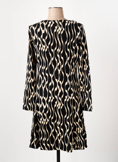 Robe mi-longue noir SURKANA pour femme