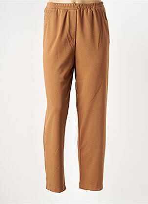 Jogging slim taille normale marron FRANCK ANNA femme