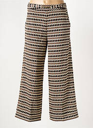 Pantalon large poches taille normale marron SURKANA femme