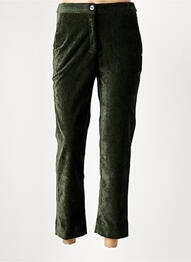 Pantalon 7/8 stretch taille normale vert SURKANA femme