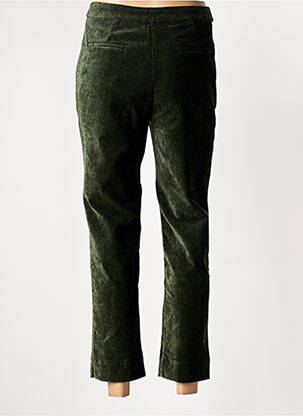 Pantalon 7/8 stretch taille normale vert SURKANA femme