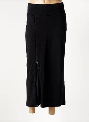 Jupe longue coupe droite noir LOTUS EATERS femme
