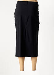 Jupe mi-longue noir HBT pour femme seconde vue