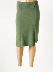 Jupe mi-longue vert CARTA LIBERA pour femme seconde vue