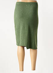 Jupe mi-longue vert CARTA LIBERA pour femme seconde vue