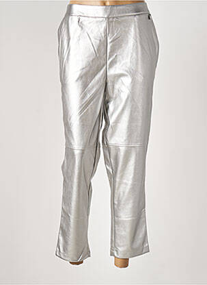Pantalon 7/8 argent LOLA CASADEMUNT pour femme