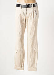 Pantalon droit beige BEATE HEYMANN pour femme seconde vue