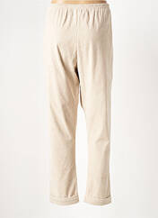Pantalon slim beige FRANCK ANNA pour femme seconde vue