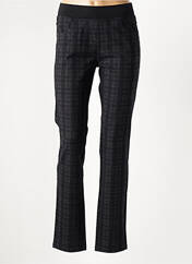 Pantalon slim noir BARILOCHE pour femme seconde vue