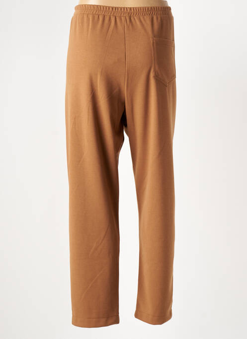 Jogging slim taille normale marron FRANCK ANNA femme