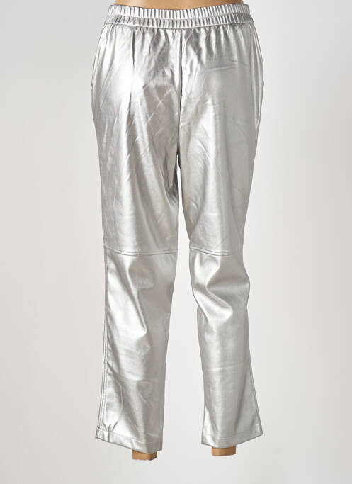 Pantalon 7/8 argent LOLA CASADEMUNT pour femme
