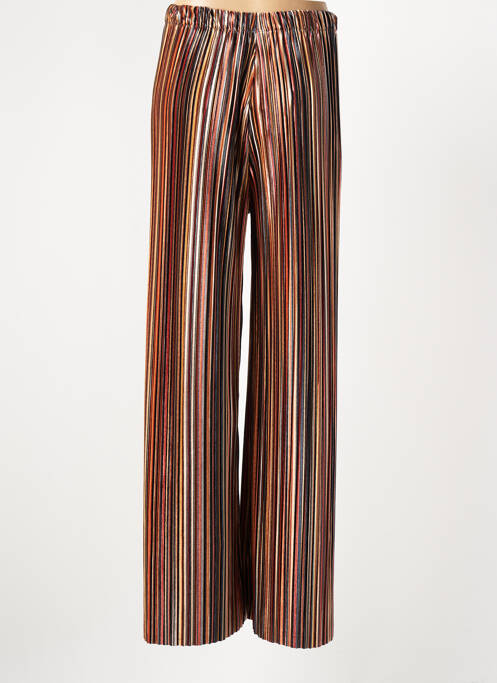 Pantalon large orange LEO & UGO pour femme