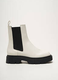 Bottines/boots matière lisse talon de 4 à 6cm blanc BARBARA BUI femme