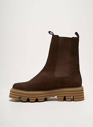 Bottines/boots nubuck talon de 4 à 6cm marron KENNEL UND SCHMENGER femme
