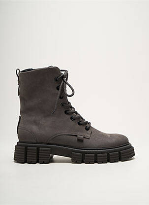 Bottines/boots nubuck talon de 4 à 6cm gris KENNEL UND SCHMENGER femme