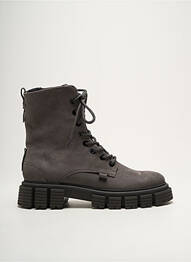 Bottines/boots nubuck talon de 4 à 6cm gris KENNEL UND SCHMENGER femme