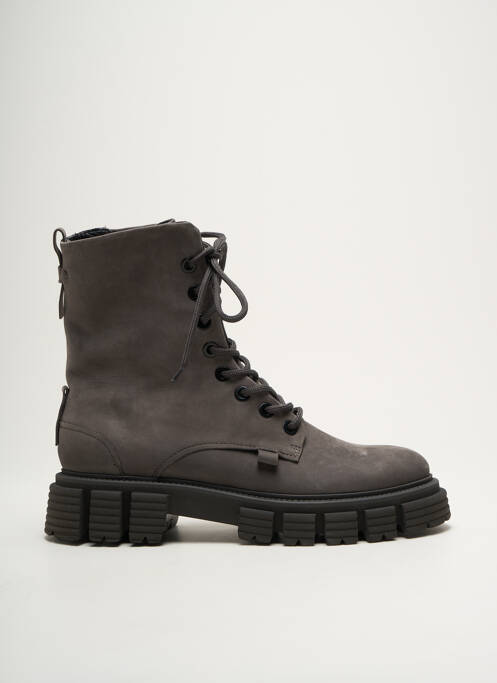 Bottines/boots nubuck talon de 4 à 6cm gris KENNEL UND SCHMENGER femme