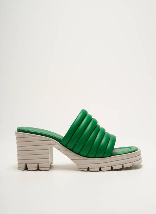 Mules/Sabots vert KENNEL UND SCHMENGER pour femme