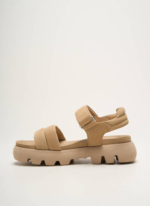 Sandales/Nu pieds beige KENNEL UND SCHMENGER pour femme