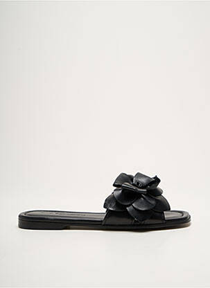 Mules/sabots matière lisse talon plat jusqu'à 3cm noir KENNEL UND SCHMENGER femme