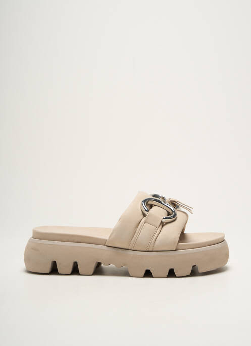 Mules/Sabots beige KENNEL UND SCHMENGER pour femme