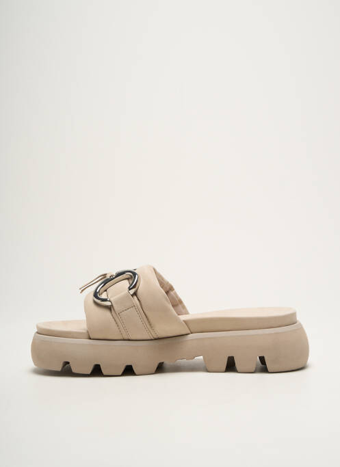 Mules/Sabots beige KENNEL UND SCHMENGER pour femme