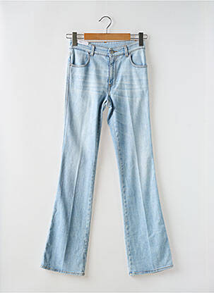 Jean coupe flare stretch taille normale bleu PT TORINO femme