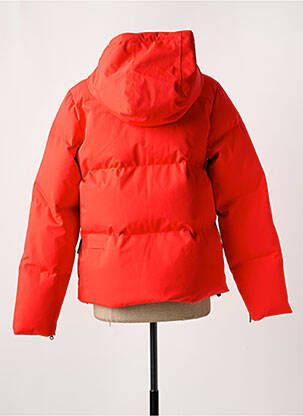 Doudoune poches a capuche rouge GOFRANCK femme