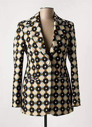 Blazer poignets boutonnés vert MALIPARMI femme