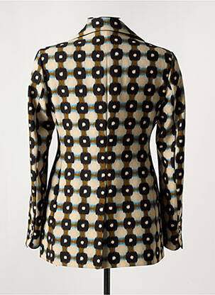 Blazer poignets boutonnés vert MALIPARMI femme