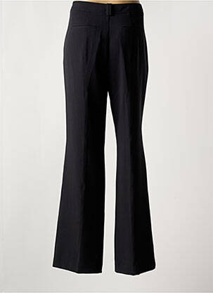 Pantalon large tissage popeline taille normale noir NENETTE femme