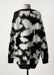 Gilet manches longues noir MALIPARMI pour femme seconde vue