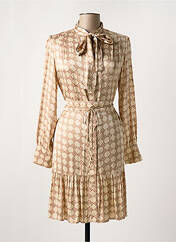 Robe mi-longue beige NENETTE pour femme seconde vue