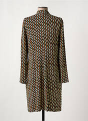 Robe mi-longue marron SIYU pour femme seconde vue