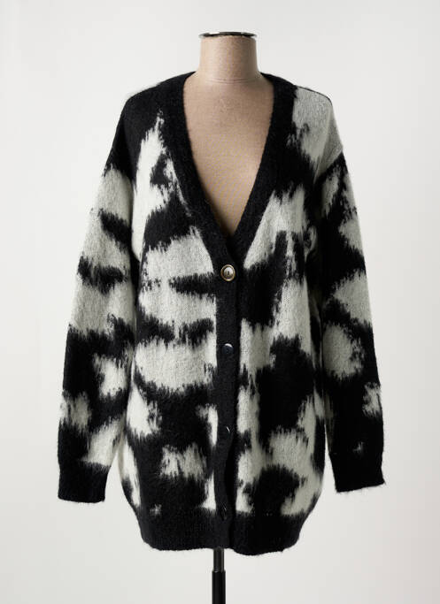 Gilet manches longues noir MALIPARMI pour femme