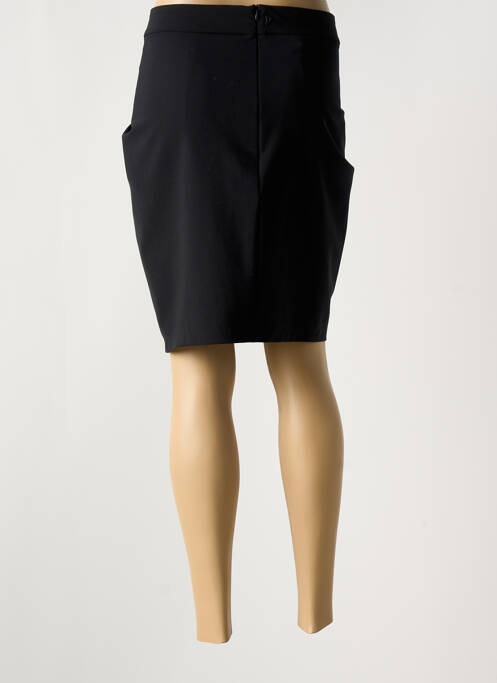 Jupe mi-longue noir DONDUP femme