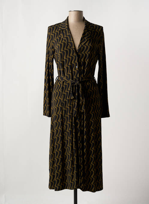 Robe longue vert SIYU femme