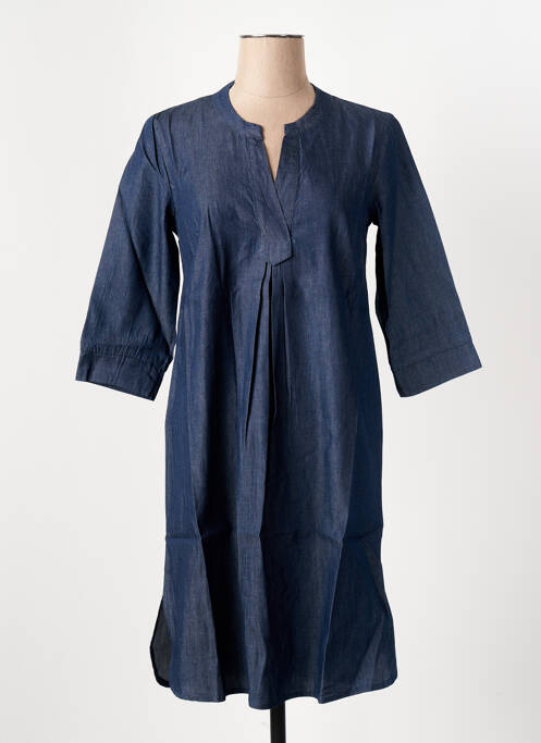 Robe mi-longue bleu LE BOUDOIR D'EDOUARD pour femme