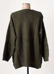 Gilet manches longues vert LE BOUDOIR D'EDOUARD pour femme seconde vue