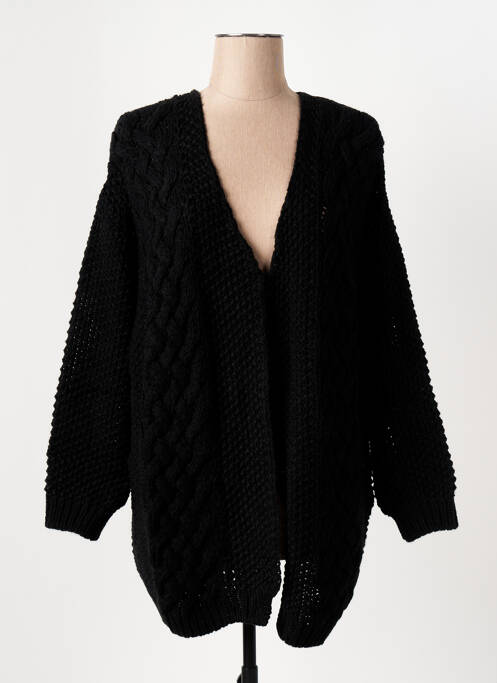 Gilet manches longues noir LE BOUDOIR D'EDOUARD pour femme