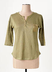 T-shirt vert LE BOUDOIR D'EDOUARD pour femme seconde vue