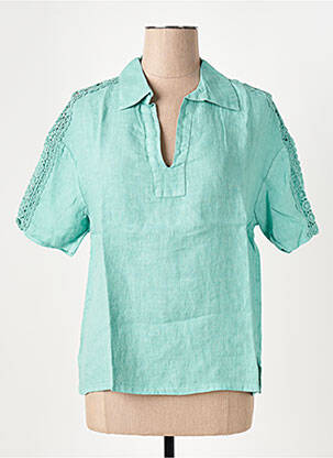 Top manches courtes manches courtes vert LE BOUDOIR D'EDOUARD femme