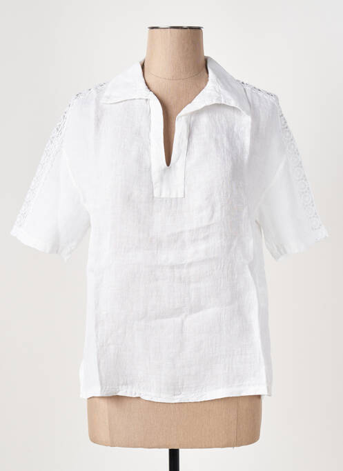 Top blanc LE BOUDOIR D'EDOUARD pour femme