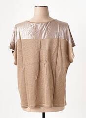 T-shirt marron LE BOUDOIR D'EDOUARD pour femme seconde vue