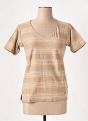 T-shirt marron LE BOUDOIR D'EDOUARD pour femme seconde vue