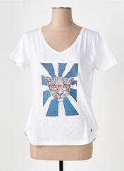 T-shirt blanc LE BOUDOIR D'EDOUARD pour femme seconde vue